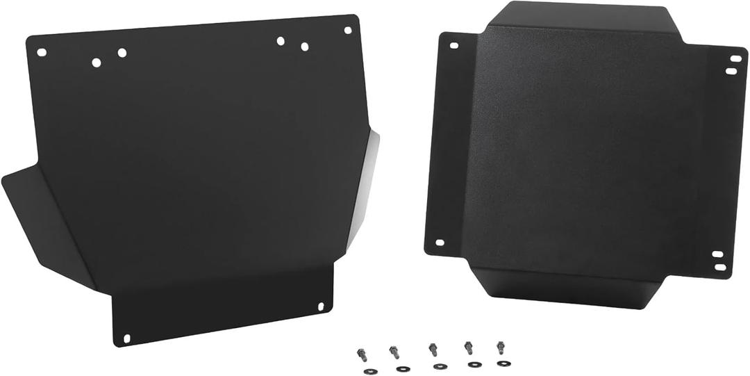 Rough Country Front Skid Plate Kit for Toyota Tacoma 4WD (2024-2025) - Skid & Differential Plates, Easy Bolt-on Install