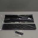 Computer Keyboard Stand for Desktop, 2-Level Height Adjustment Keyboard Wrist Rest, Non-Slip Key Board Riser Pad for Office, Gaming, and Home Desks (Black)