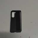 for Samsung Galaxy Z Fold 5 Case with Hand Strap, Hard PC Shockproof Flip Case with Finger Wristband, Protector Cover for Samsung Z Fold 5 5G Men Women Shell (Black)