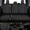 AOMSAZTO Custom Fit Seat Covers for Ford F150 2015-2026 SuperCrew XL/XLT