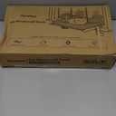 Zoratoo Cat Window Sill Perch with Large Bolster, Easy to Adjust & Assemble Cat Window Seat for Windowsill & Bedside, Pet Hammock Bed for Large Cats and Kittens (White, L)