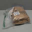 ULTCOVER Waterproof Patio Ottoman Cover Square Outdoor Side Table Furniture Covers Size 20L x 20W x 18H inch (Brown)