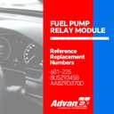 Fuel Pump Relay Module Compatible with Ford E150 E250 E350 E450 Edge Escape Transit Lincoln MKS MKT Navigator Mercury Mariner Milan Replaces 601-225