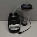 BLACK+DECKER Crush Master Blender, 10-Speeds with Stainless Steel Blades, Black, BL2010BP