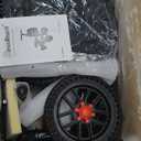 All Terrain Foldable Knee Scooter Walker - Economical Knee Walker for Foot Injuries, Compact Crutches Alternative - Black