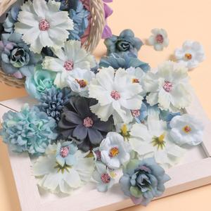 Rong Flower Faux Flower Heads Mini