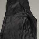 Retro Gong Womens Faux Leather Leggings Stretch High Waisted Pleather Pants (Medium, Black)