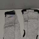 OriStout Cut Resistant Farmers Sleeves with Thumb Hole, Grey, 2 Pairs, Arm Protectors for Thin Skin and Bruising, for Gardening, Yard Working, Welding, Arm Guards for Biting, Pet Grooming (One Size)