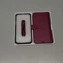 TUCCH Detachable Case Wallet for iPhone 17 Pro Max (6.9") 2025, Wrist Strap | 4 Card Slots RFID Blocking | Wireless Charging | Stand | 2-in-1 Magnetic | PU Leather | Shockproof Cover | Plum Purple