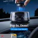 TORRAS Smart Car Air Fresheners Diffuser, The First App Control Car Freshener, Solar & USB-C Charging, Auto ON/Off, Cherry Blossom & White Musk, Lasts Up to 6 Months, CF20 Pro Fragrance Diffuser