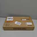 TUTOTAK Small Side Table, Narrow End Table, Skinny Sofa Table, Slim Nightstand, Couch Table, Living Room, Bed Room, Brown TB01BB062 (2-Tier7.9"D x 15.8"W x 22.5"H)