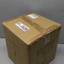 JAGORI Glass Pendant Light,Mid Century Modern Light Fixture,Hanging Lights for Kitchen Island,Bathroom, Bedroom,Hallway Foyer (Gold, 8 in)