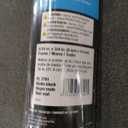 Prime-Line PL 7791 Screen Frame Kit, 5/16 in. x 3/4 in. x 36 in., Aluminum, Matte Black Finish, Includes Vinyl Spline and Matching Plastic Square-Cut Corners (1 Kit)