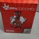 Morph Giant Inflatable Horse Costume, Blow Up Horse Costume Adult, Horse Costume Inflatable, Kentucky Derby Costume for Men Brown