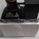 Porch Lights with GFCI Outlet, Dusk to Dawn Outdoor Lights with Outlet, 3 Lighting Modes Exterior Light Fixture Waterproof, Outside Lights for House Front Door Patio Garage (1 Pack Black)