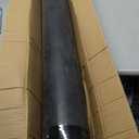Under Deck Drainage System 50FT x 40IN, Fits 12" & 16" Joist Spacing | HDPE Waterproof Deck Drainage Membrane, Black Under Deck Rain System for Patios & Pool Decks