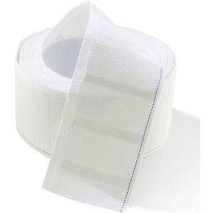 Pleat Tape for Curtain Heading Vintage Style Small Size(10Yard,White)