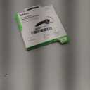 Belkin Apple AirTag Secure Holder with Key Ring - Durable, Scratch-Resistant Case with Open Face & Raised Edges - Protective AirTag Keychain Accessory for Keys, Pets, Luggage, & More - Black