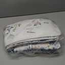 4 PCS Navy Blue Floral Flower Shower Curtain Set 72Wx72H Inch Watercolor Pastel Plant Complete Bathroom Set Non-Slip Bath Rug Toilet Lid Cover and U Shape Mat Accessories 12 Hooks Bathoom Decor