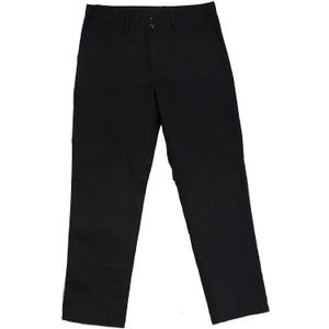 Dickies Genuine Men's Flat Front Comfort Waist Flex Work Pant (34W x 32L, Black)