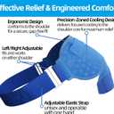 Cold Therapy Machine for Shoulder RecoveryIce Machine for Shoulder After Surgery With Programmable Timer, Reduce Post-Op Swelling, Rotator Cuff Tears/Sprains, Cryotherapy Pain Relief, Compression Pad