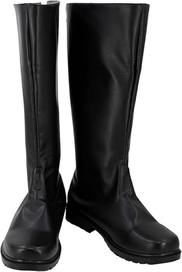 Adult's Knee High Cosplay Shoes Pirate Boot Halloween Costume Shoes (13)