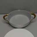 Tramontina Fiora 4.25-Quart Multipurpose Ceramic Non Stick Cooking Pan with Lid, White