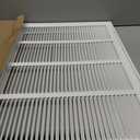 24x18 Return Air Filter Grille [Duct Opening Size] Return Vent Cover for Wall or Ceiling,Steel Return Air Grill Removable Face/Door for 1 inch Filters (24"W x 18"H [Duct Opening])