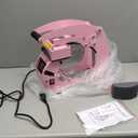 Hat Press, Hat Press Heat Machine for Caps, Hat Heat Press with 2 Platens and HTV Iron On for Vinyl, Sublimation, Heat Transfer (Pink)