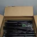 7 Pack String Light Poles,Metal Poles for Hanging Outdoor Light Strings,7 Pack 10 FT Light Poles Stand for Outside Garden,Patio,Wedding,Backyard,Deck,Party