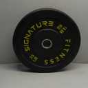 Fitvids Olympic Bumper Plate, Weight Plate for Strength Training & Weightlifting, 35Lbs