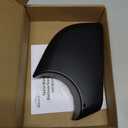 Tesla Model Y Mirror Bottom Cover, Left Driver Side Lower Rearview Mirror Trim Housing Cap Replacement for 2018-2025 Tesla Model Y Accessories, Black