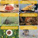 Rat Trap Humane Animal Live Cage, Mouse Traps No Kill Live Catch and Release One - Reusable,Mice,Chipmunks,Squirrels,Weasel and More Rodents Mousetrap Trap for Indoor Outdoor Use
