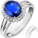 Ring Sizers for Loose Rings, 8 Pack 8 Sizes, Ring Size Adjuster, Invisible Ring Guards for Women and Men, Ring Resizer with Polishing Cloth Fits Bands Width to 1-8mm