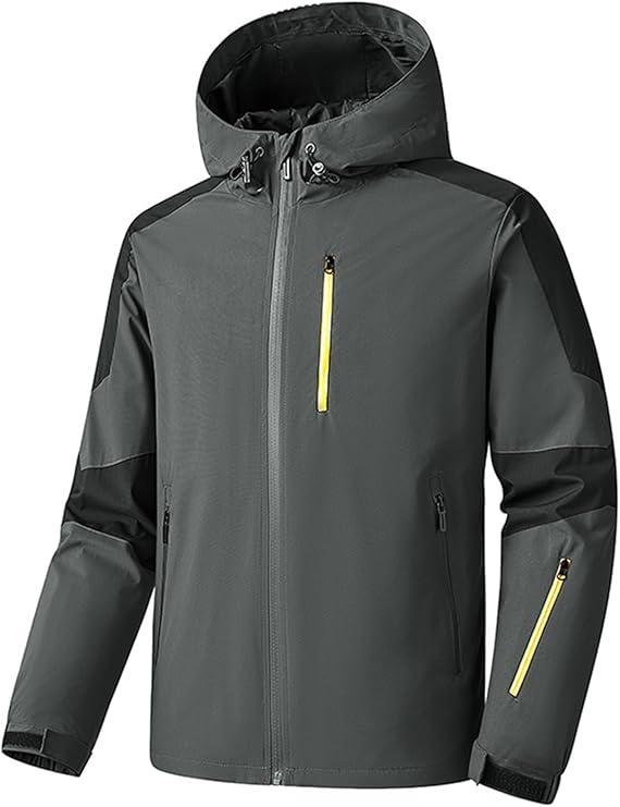 Boys Girls Softshell Jackets Waterproof Lightweight Warm Coats for Hiking Travel Skiing Windbreaker, 150