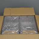 Stackable Makeup Organizer Storage Drawers Set of 4, Clear Plastic Organizer Bins for Beauty Supplies,Ideal for Vanity, Bathroom,Cabinet,Pantry Organization (4 Short)