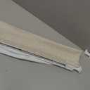 No Tools No Drill Cordless Roman Shades for Indoor Windows 100% Blackout, for Window Size 20" W 48" H Beige