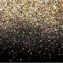 WOLADA Black and Gold Backdrop Golden Glitter Backdrop for Photography Wedding Birthday Baby Shower Party Photo Studio 15x10FT 11176