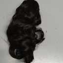 Claw Clip Ponytail Extension - 12 Inch Curly Ponytail Extension, Wavy Pony Tails Hair Extensions, Synthetic Hair Extensions Ponytail, Clip On Ponytails for Women (Color: Dark Brown)