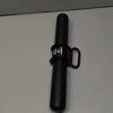 FitBeast Forearm Strengthener & Forearm Exerciser, Wrist Roller with Thicker Handle, Forearm Strength Trainer with Adjustable Strap - Ideal for Grip Strength, Muscle Building, Rehabilitation (Black)