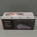 Mueller Vegetable Chopper Mandoline Slicer, Food Veggie Chopper, Cheese Grater, Onion Vegetable Cutter with Container, Dicer, Kitchen Gadgets & Essentials, White Sand/Grey (6 blade)