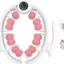 COSTWELL Cellulite Massager, Cellulite Remover Muscle Roller,360 Deep Tissue Massager for Leg, Neck,Calves, Arm,Thighs, Back,Foam Roller Fascia Massage Tool for Muscle Relieve.White