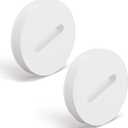 2 Pcs 3 Inch PVC DWV Pipe Fitting Flush Cleanout Plug Compatible with P110 Series NPT Male Threaded Connector PVC Plumbing Adapter for Plumbing Water Line Drainage Piping Waste Vent System