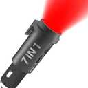 Car Emergency Tool, Car Emergency Flashlight, Small Rechargeable Flashlight Escape Tool, Compact Travel Strobe Flashlight, Car Survival Flashlight Emergency Kit, Window Breaker USB C Car Charger Balck