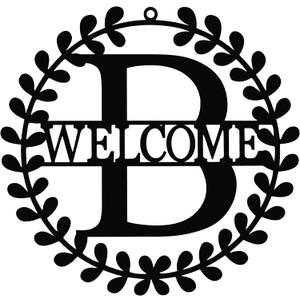 Weibefee 12 Inch Metal Letters B Home Wall Decor, Engagement Gifts for Couples, Garden Decor, Patio Decor, House Warming Gifts New Home, Bridal Shower Gifts, Outdoor Decor, Bathroom wall decor, Wall Art Decor