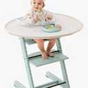 Food Catcher Fit for Stokke Tripp Trapp High Chair, Waterproof Long Sleeve Eating Bib, Baby Feeding Essentials, Accessories for Highchair