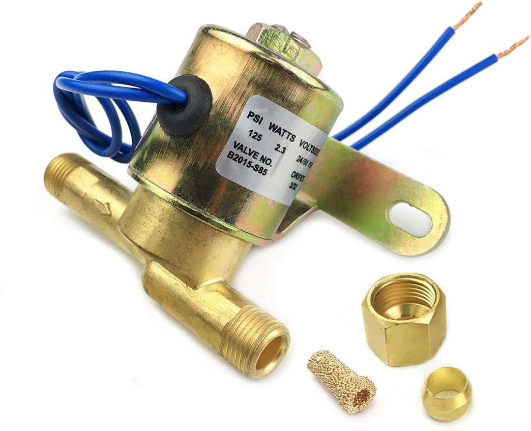 4040 Humidifier Solenoid Valve, for Aprilaire Humidifier Accessories 400 500 600 700 220 224 Series Replacement Part, B2015-S85 B2017-S85 | 24V | 2.3W | 60Hz