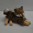 5 Pcs Wolf Stuffed Animal Plush Toy, 16 Inch Large Mommy Stuffed Wolf with 4 Cute Babies Wolves Inside, Furry Wolves with Pups Soft Plushies for Kids Boys Girls Christmas Birthday Gift