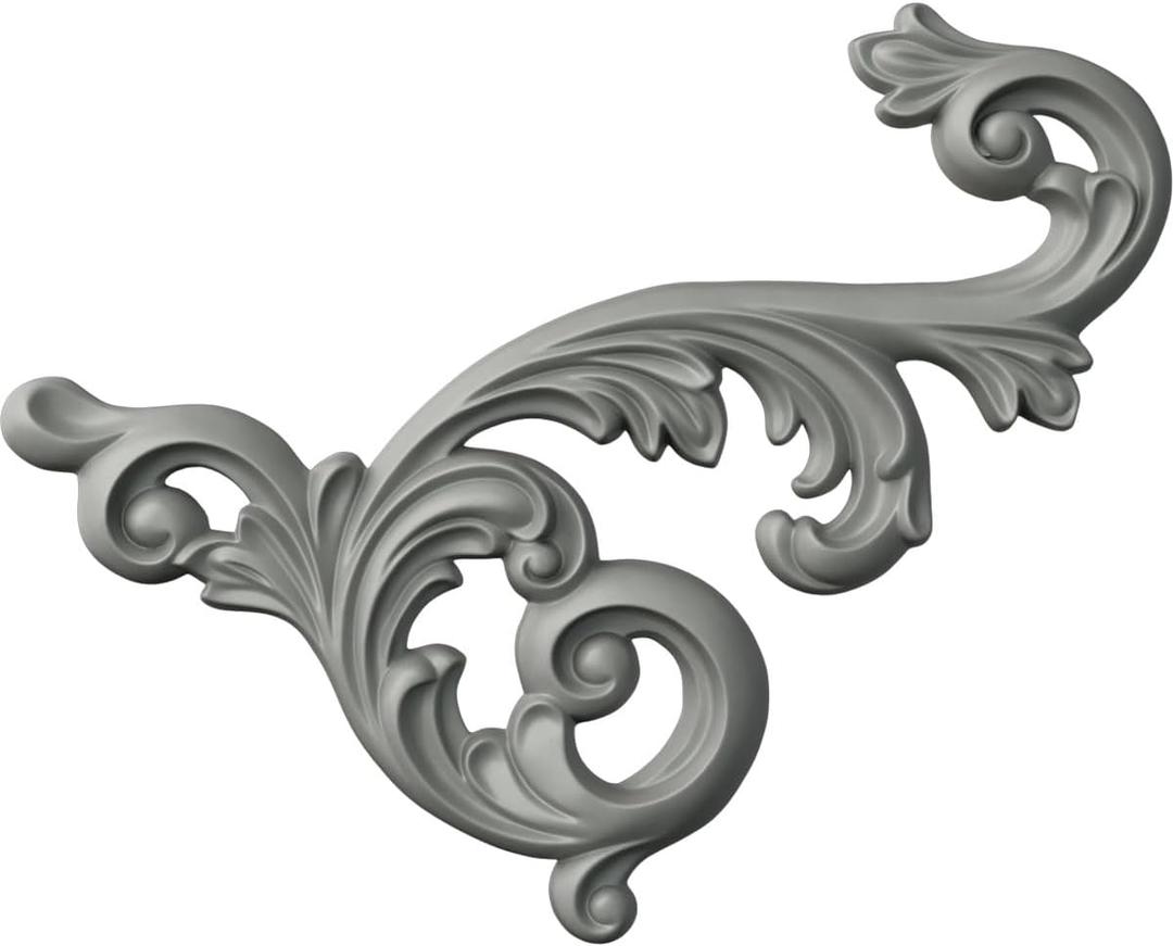 Ekena Millwork 15 3/4"W x 19 5/8"H x 1 3/8"P Edwards Onlay, Right