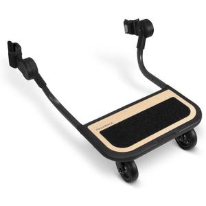 UPPAbaby PiggyBack Ride-Along Board for Cruz V2 and V3 / Quick Attachment for Children to Stand + Stroll / 55 lbs. Weight Capacity